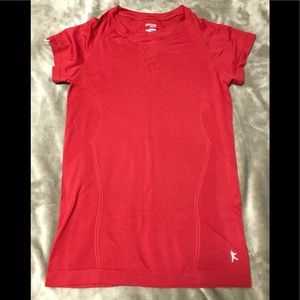 Danskin Red Breathable Sport Shirt